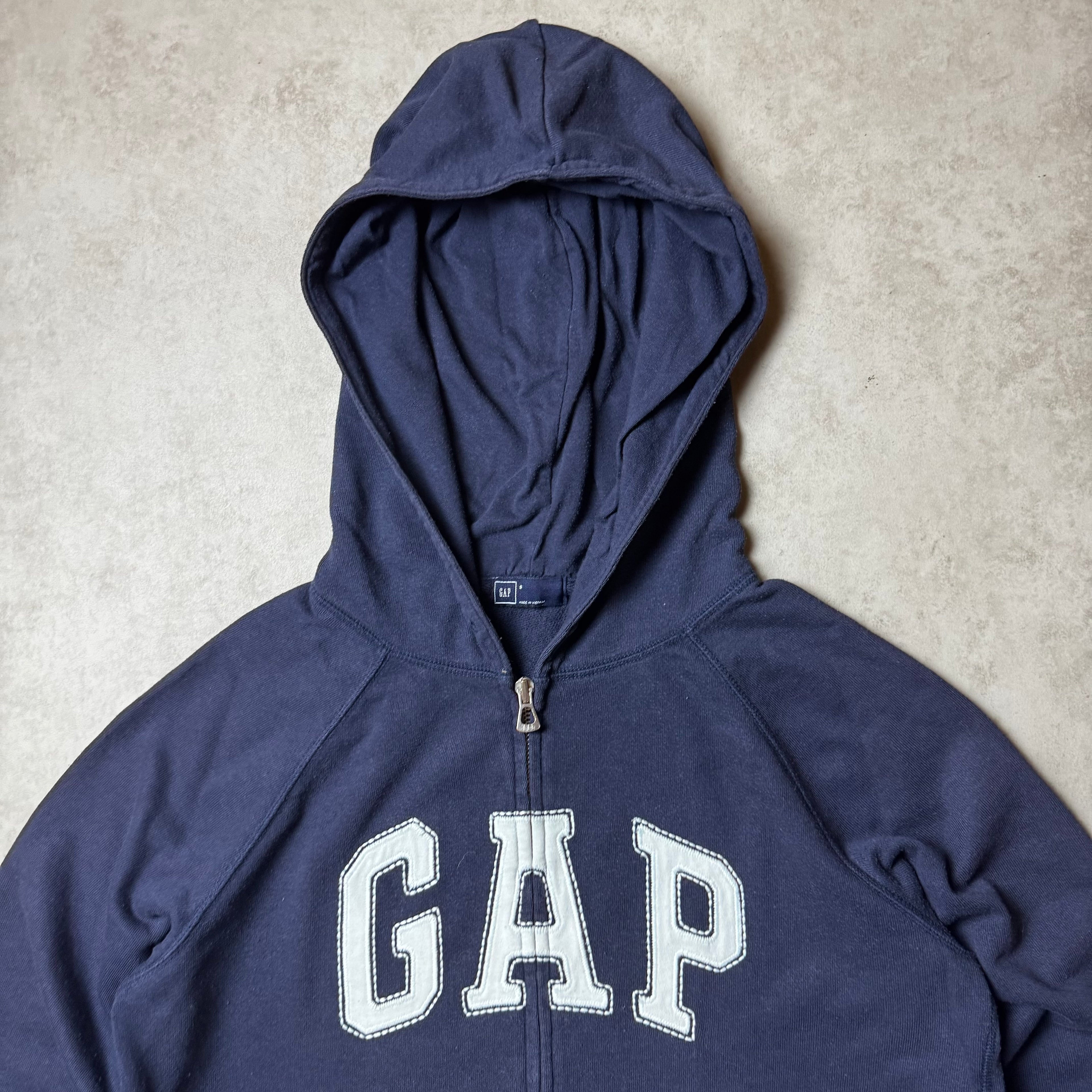 Navy GAP Zip Up Hoodie - S