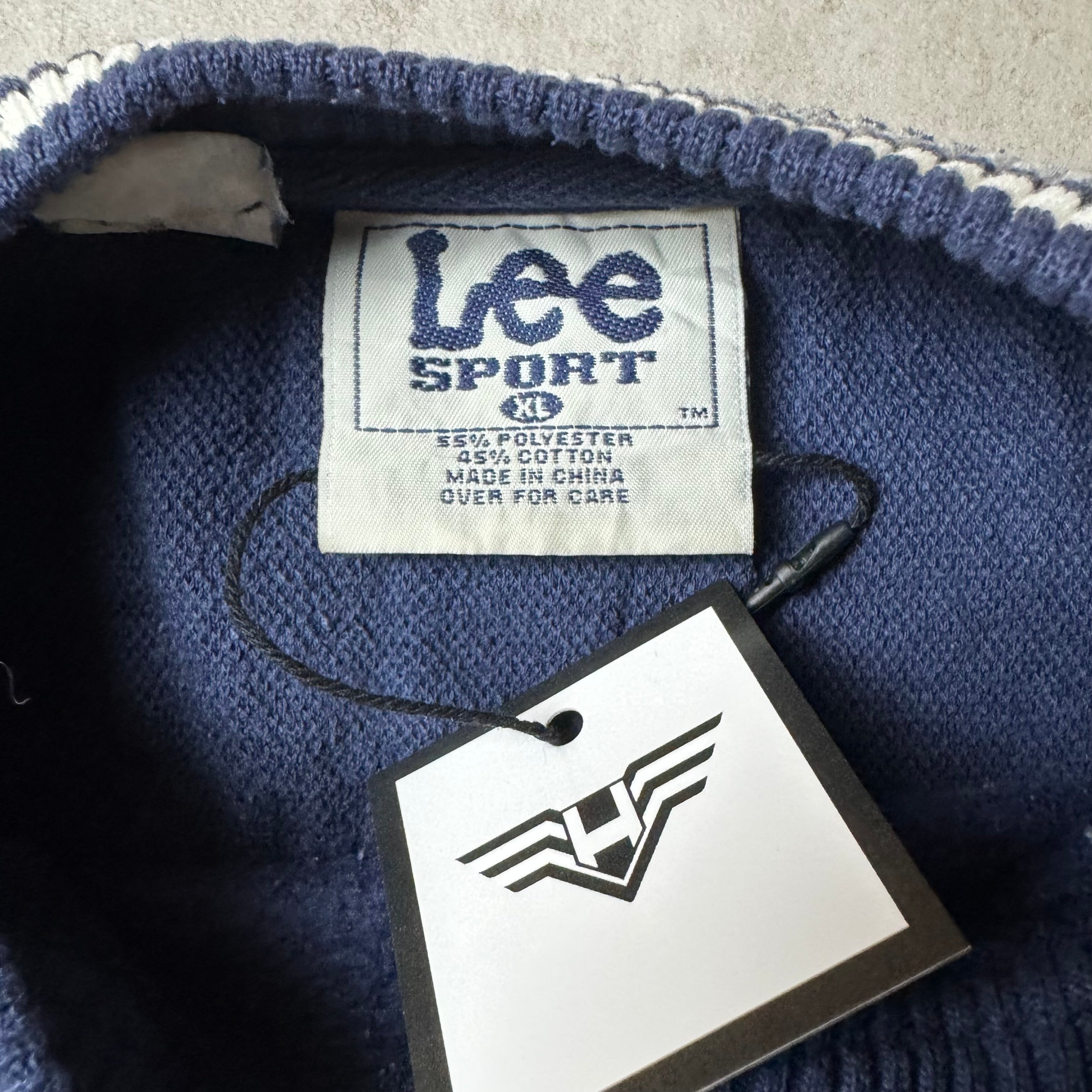 Dark Blue Lee Cowboys Hoodie - Size XL