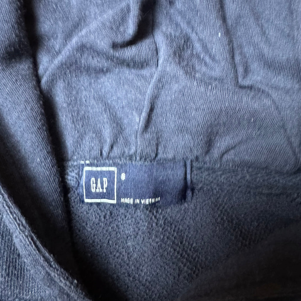 Navy GAP Zip Up Hoodie - S
