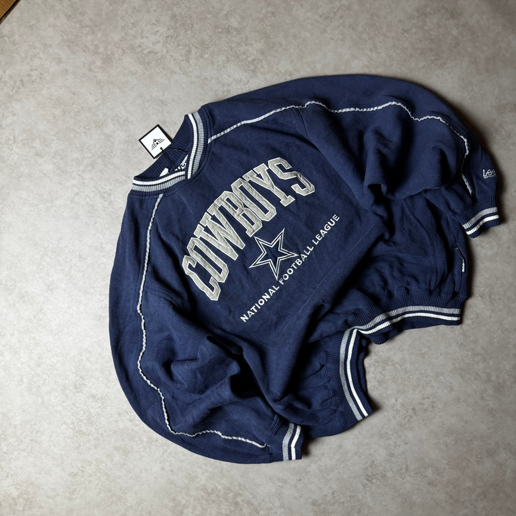 Dark Blue Lee Cowboys Hoodie - Size XL