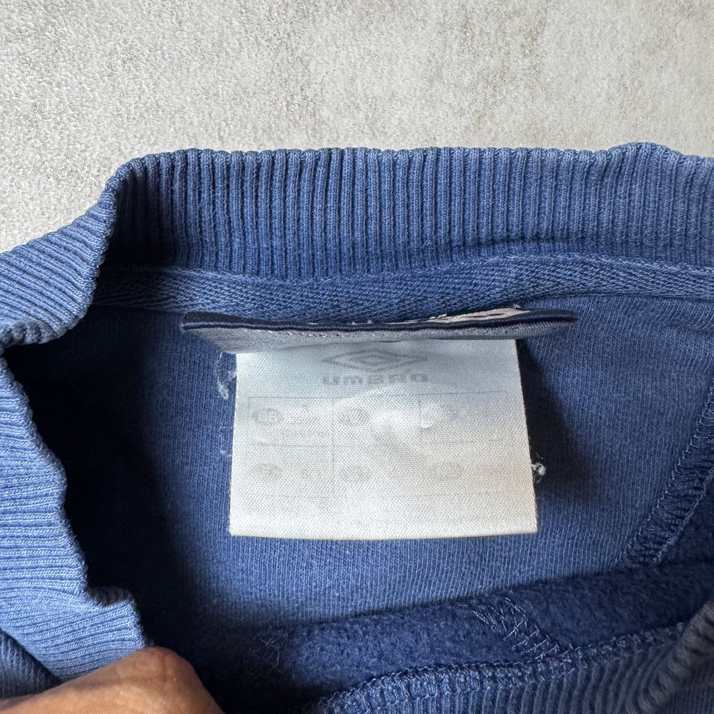 Navy Umbro Vintage Sweatshirt - L