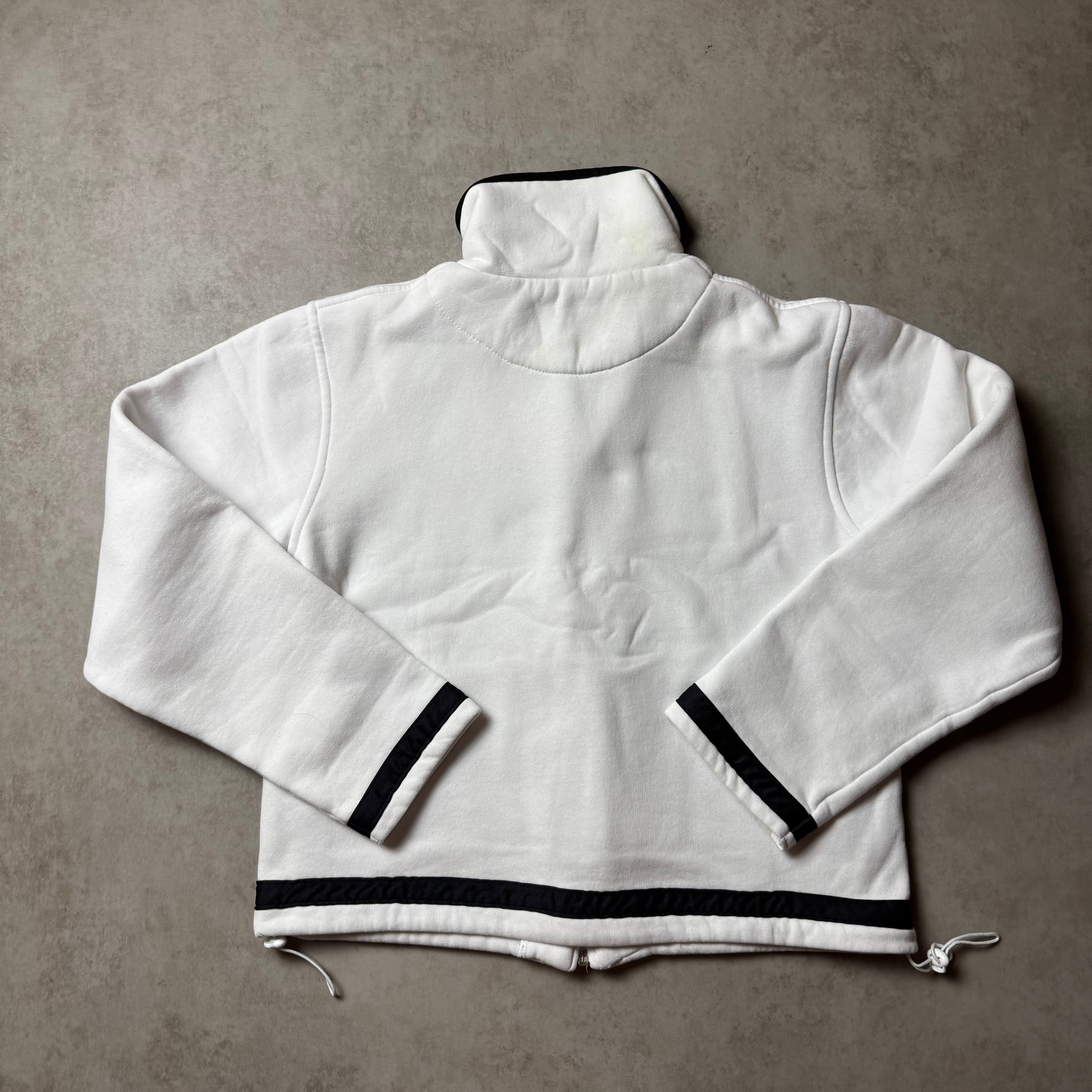 White Vintage Diesel Quarter Zip - S