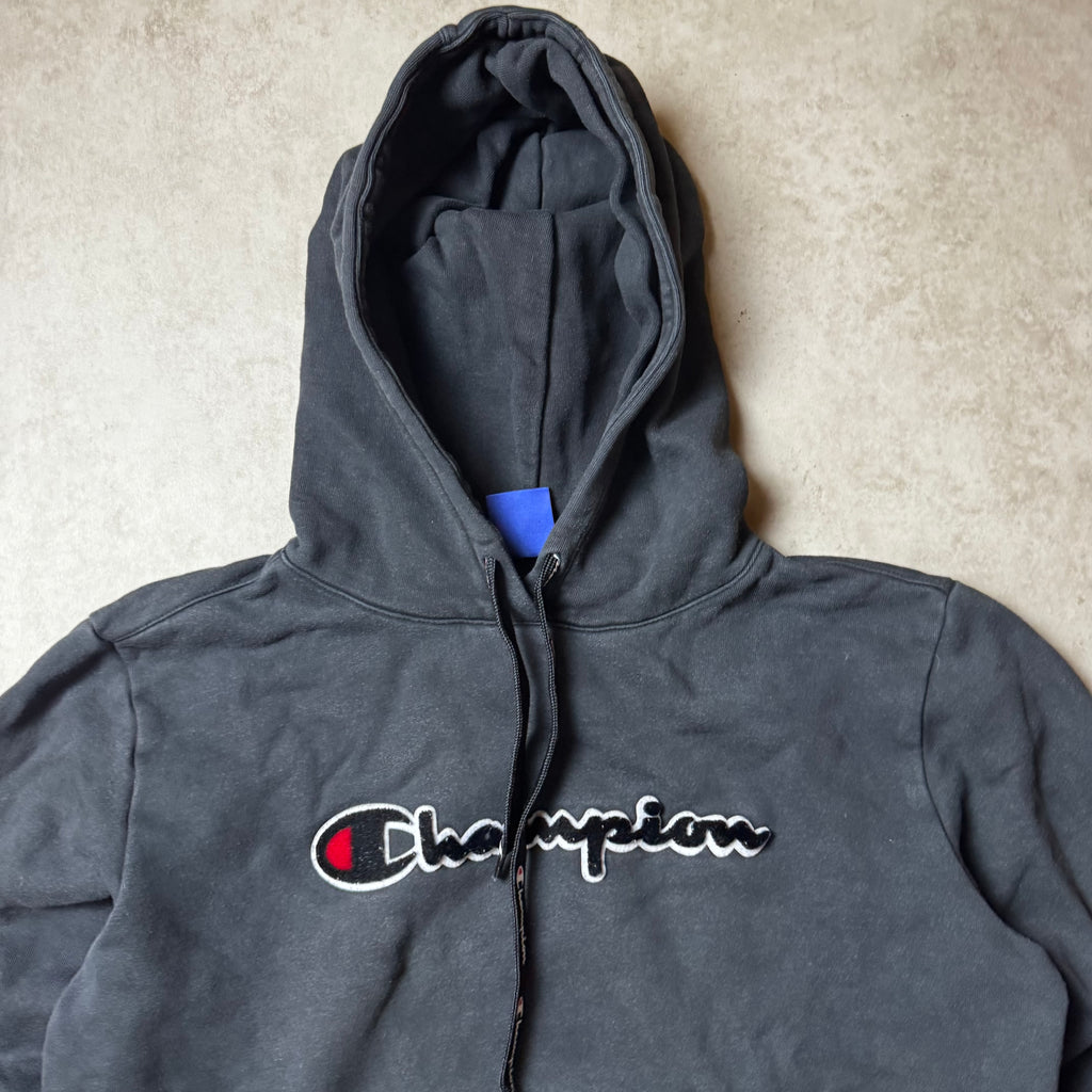 Black Champion Hoodie - L