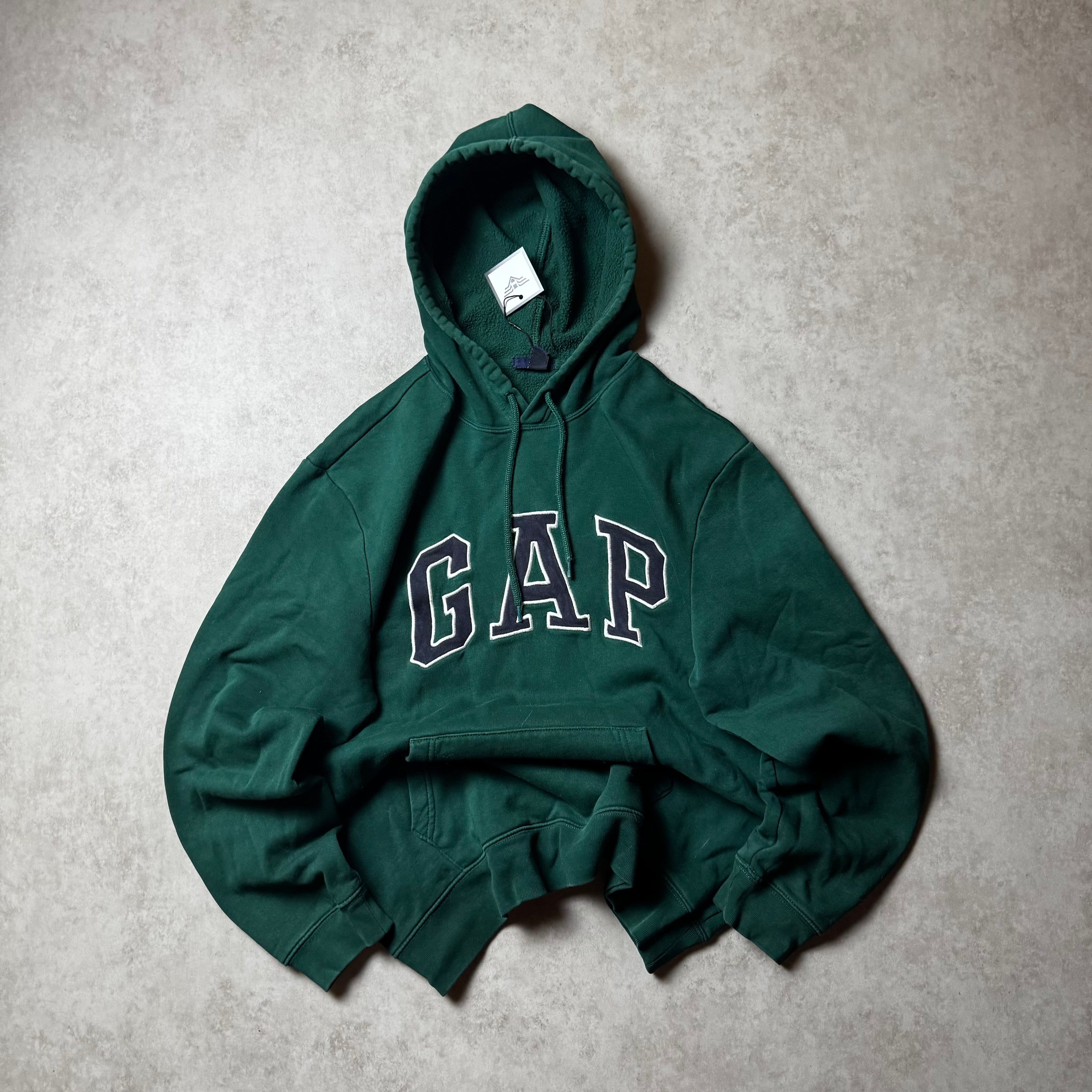 Green GAP Hoodie - Size L