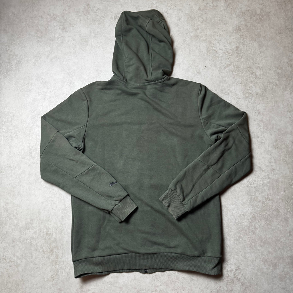 Dark Green Puma Ferrari Zip Up Hoodie - M