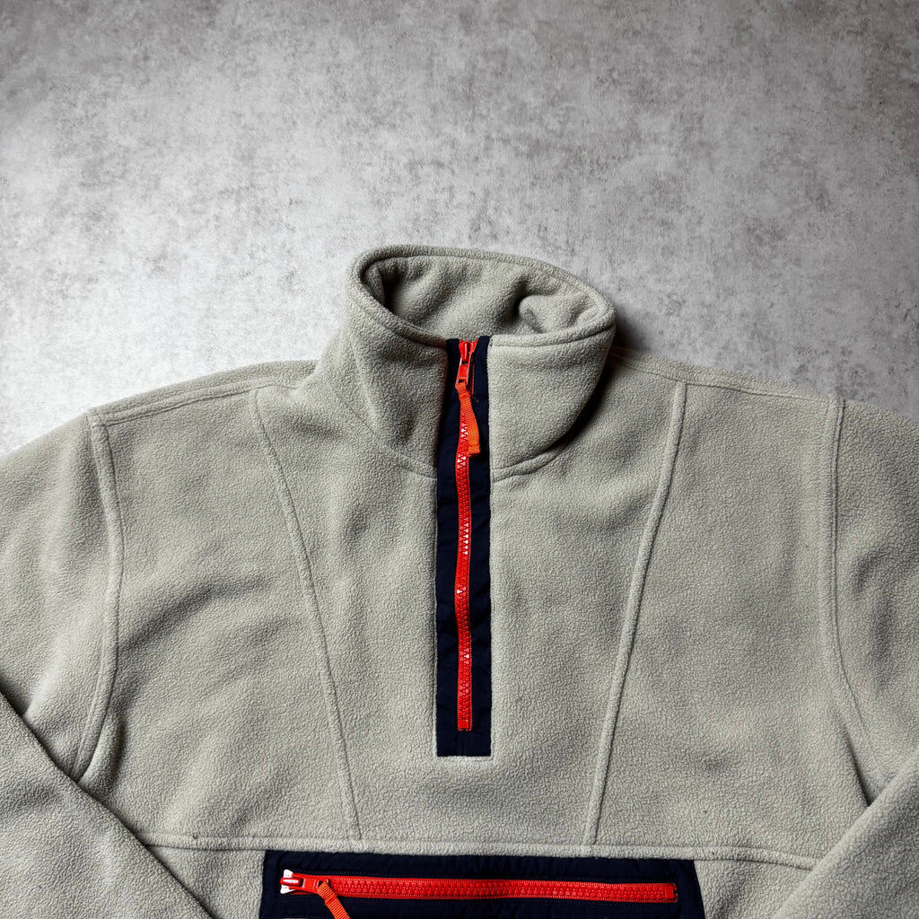 Beige Fila Quarter Zip - Size 12yo (XXS)