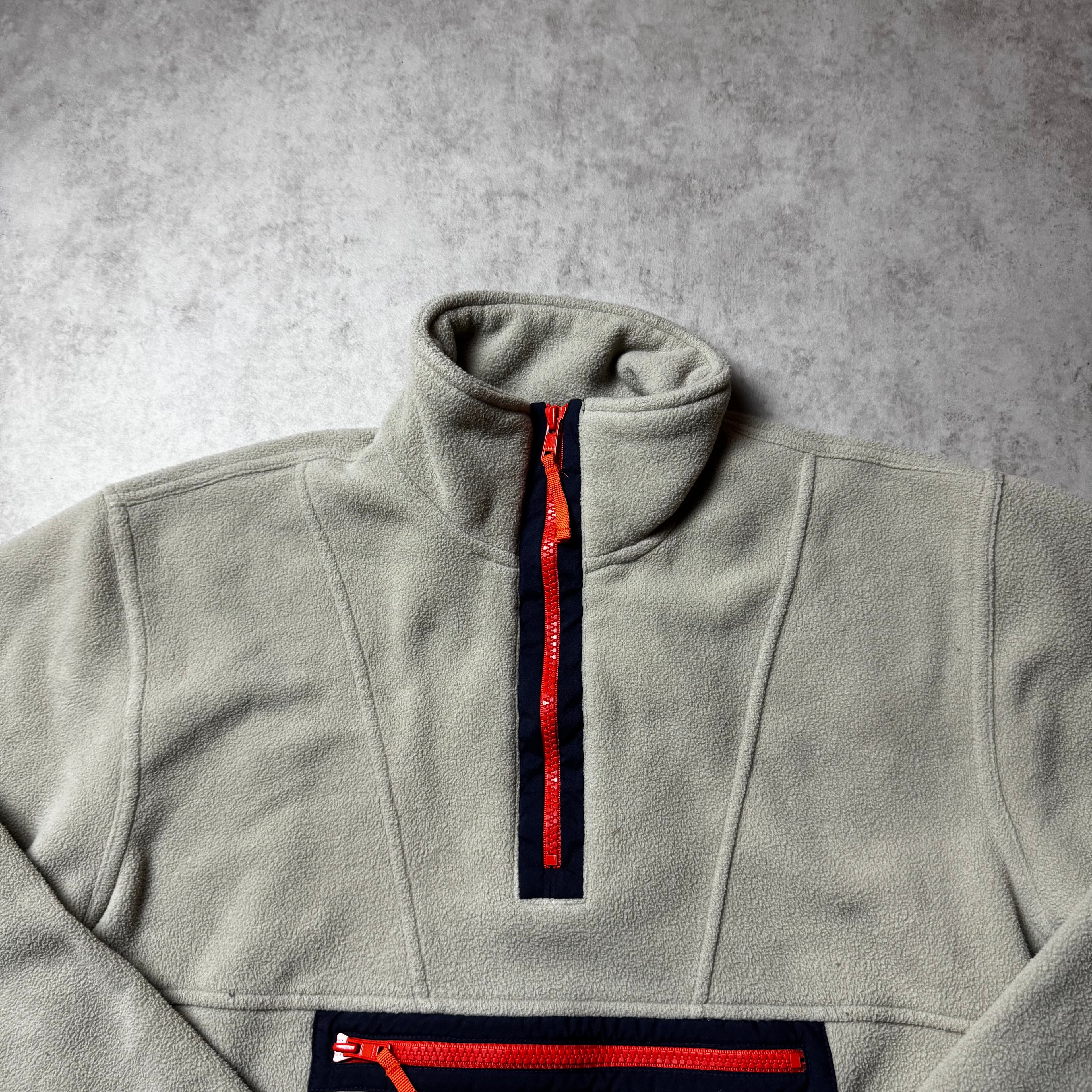 Beige Fila Quarter Zip - Size 12yo (XXS)