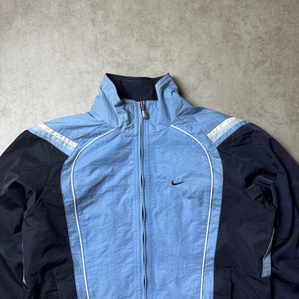 Blue Vintage Nike Windbreaker - M