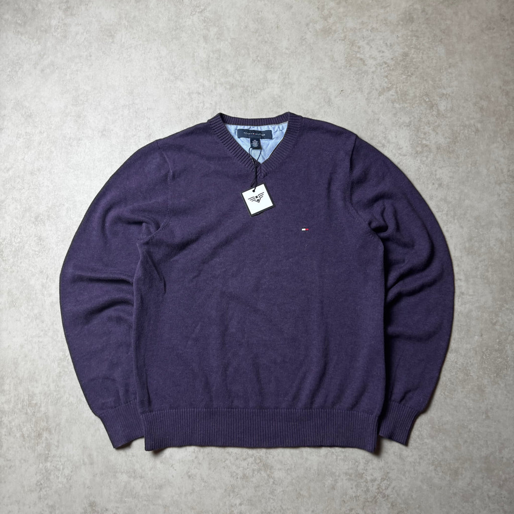 Purple Tommy Hilfiger Sweater - XS