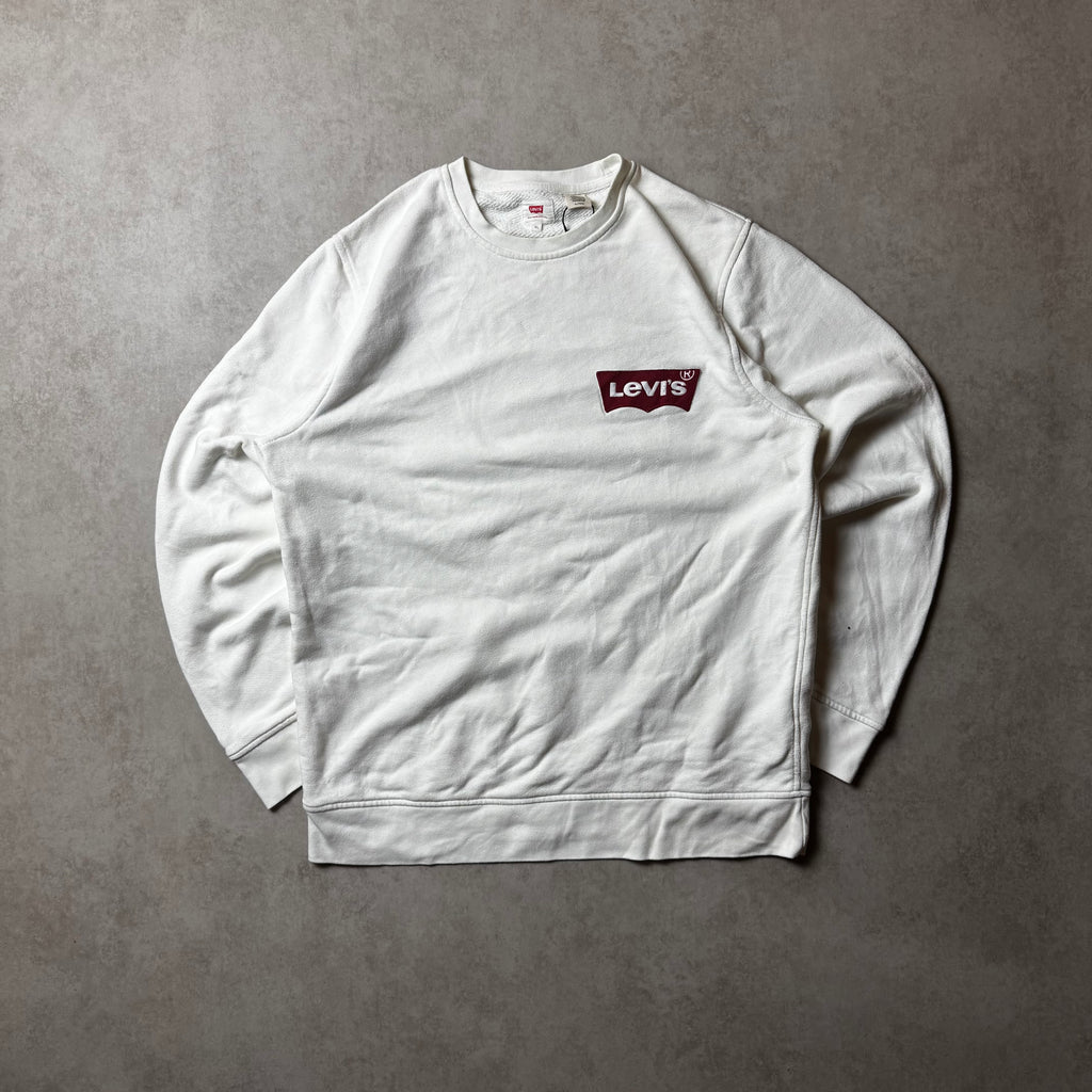 White Levi's Sweatshirt - Size XL