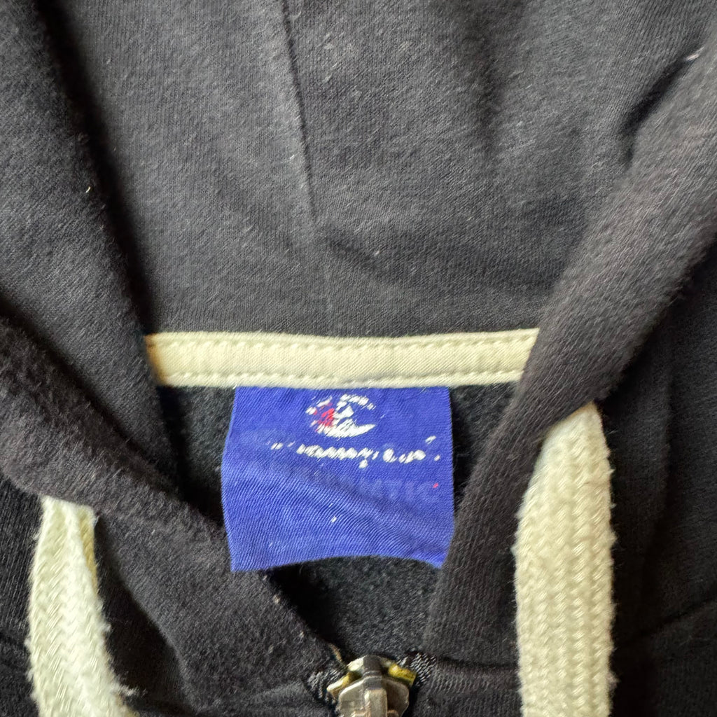 Black Champion Zip Up Hoodie - L