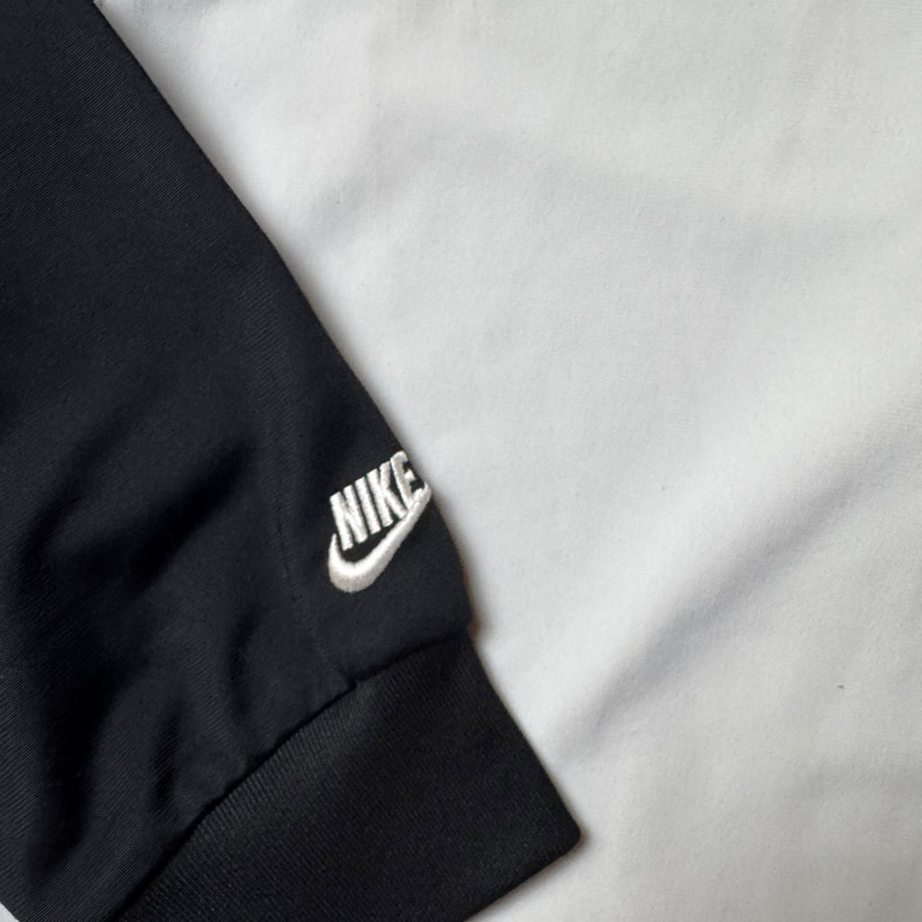 Black and White Zip Up Hoodies - Size L Children's