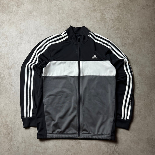 Black Adidas Zip Up Hoodie - S