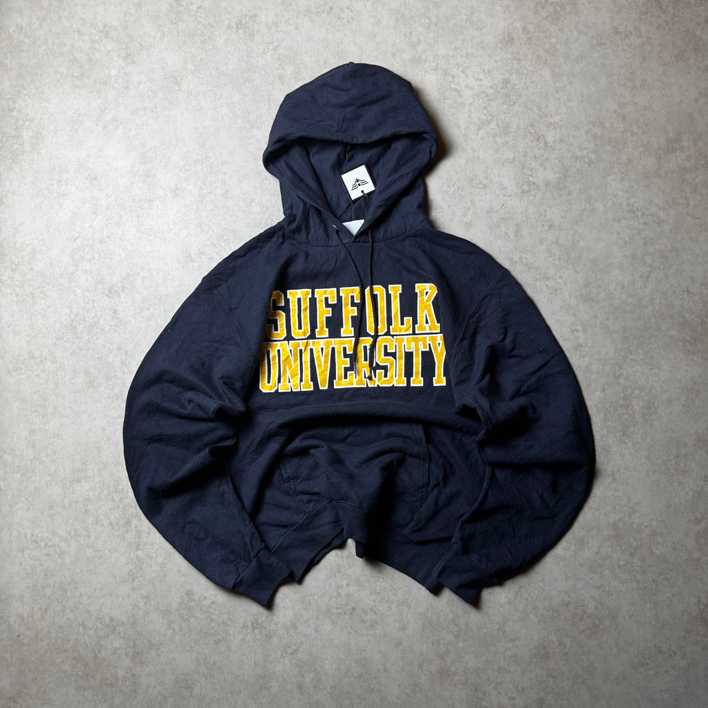 Dark Blue Champion University Hoodie - Size M
