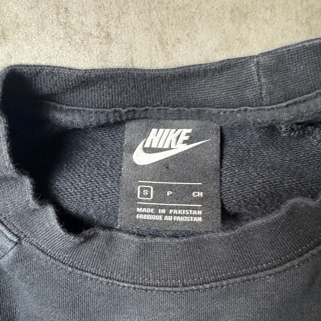 Black Nike Printed Sweatshirt - S
