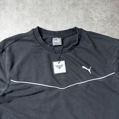 Black Puma Vintage Sweatshirt - M