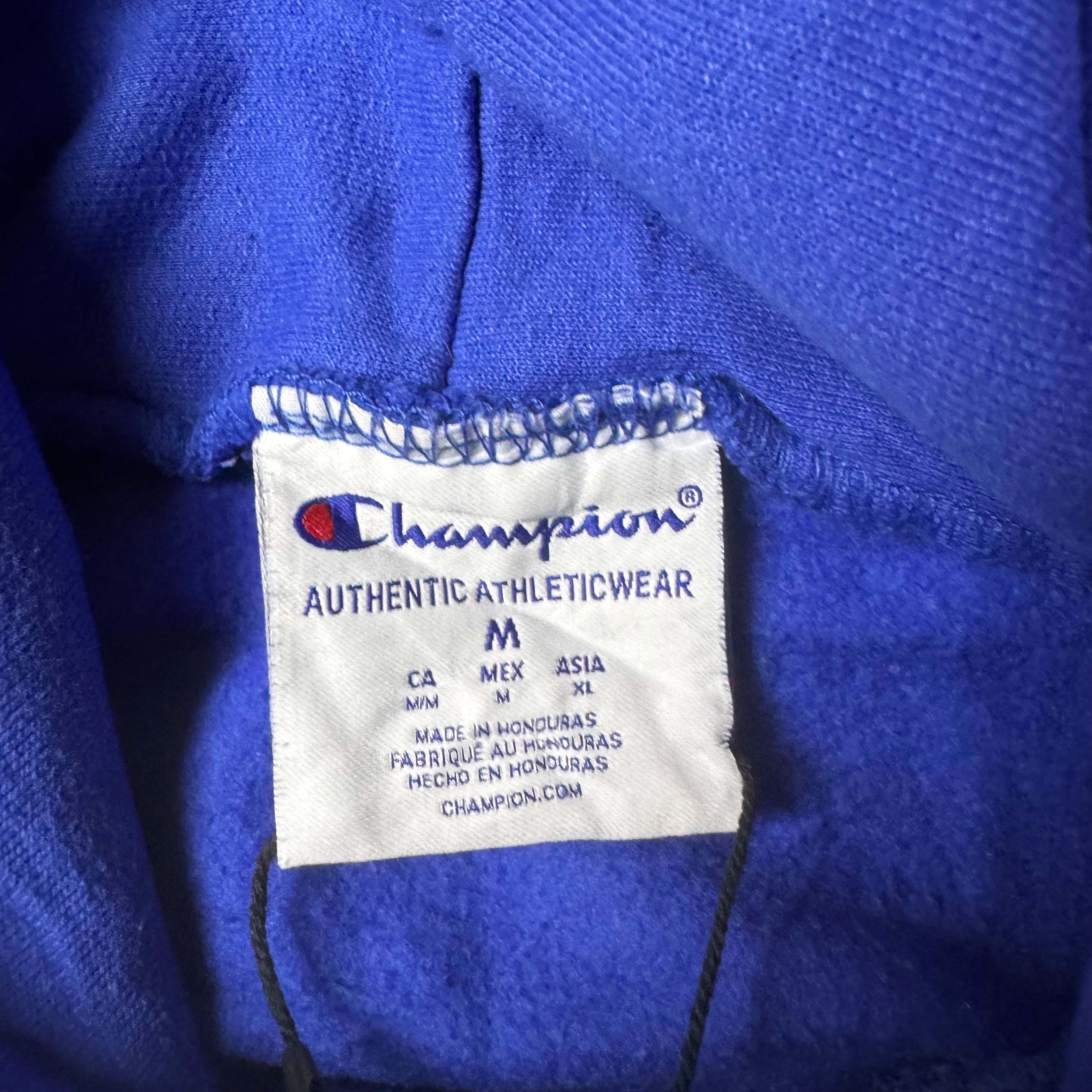 Blue Champion University Hoodie - Size M