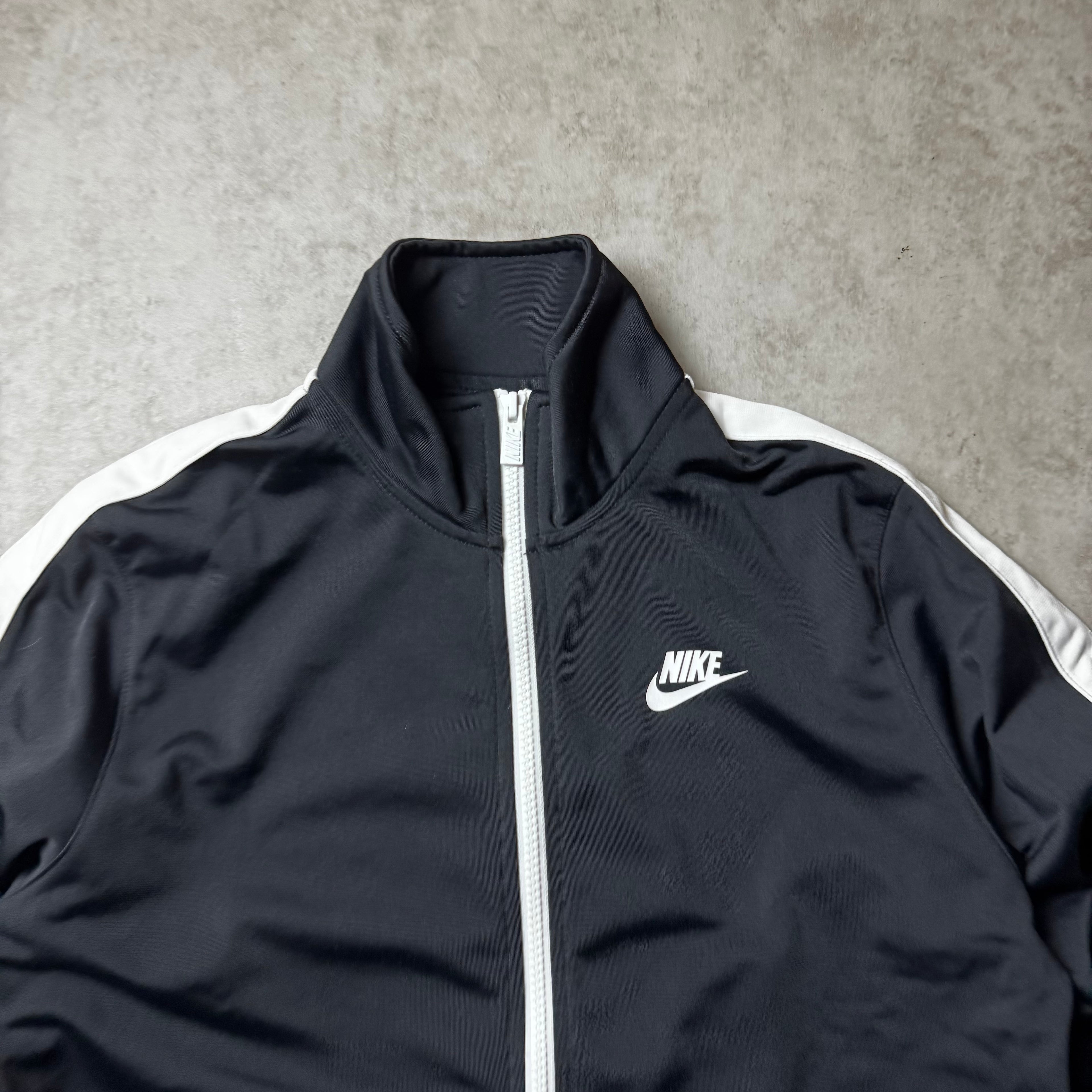 Black Nike Zip Up Hoodie - M