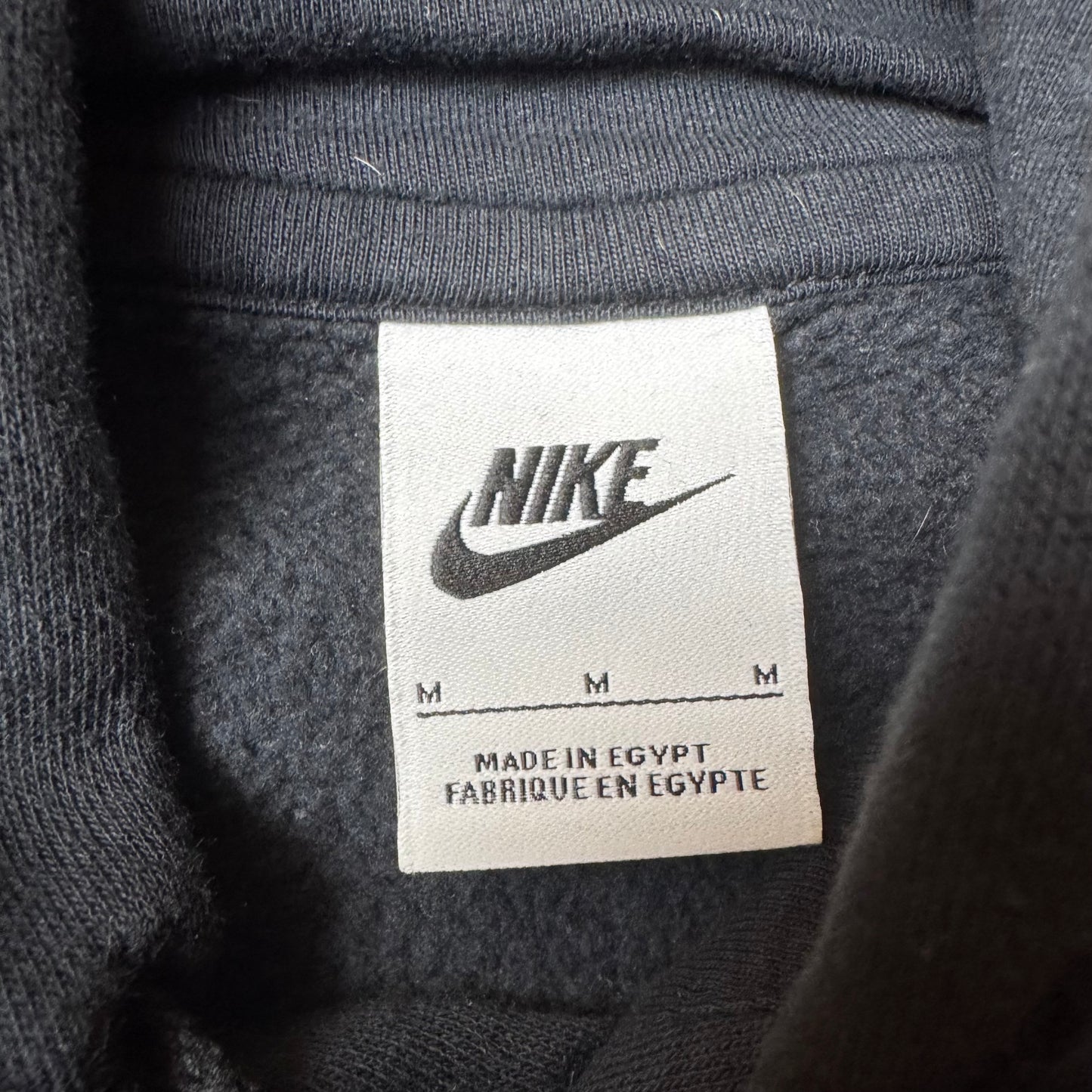 Black Nike Vintage Hoodie - M