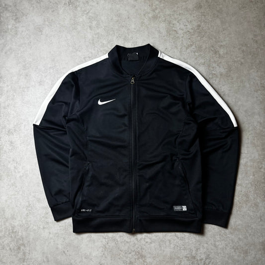 Black Nike Zip Up Hoodie - L
