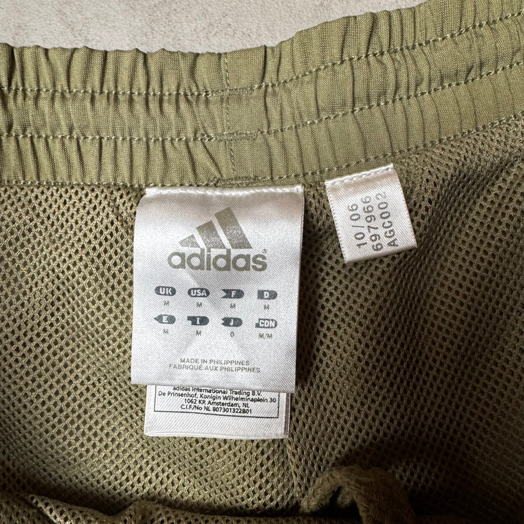Dark Green Baggy Adidas Pants - Size M