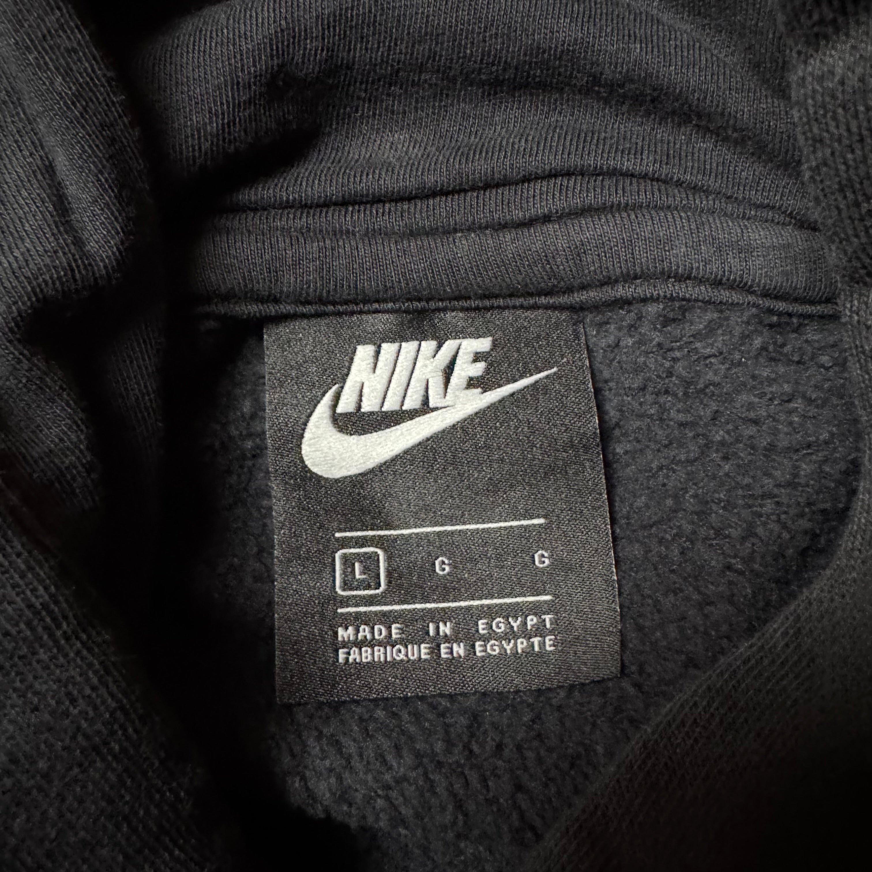 Black Nike Hoodie - L