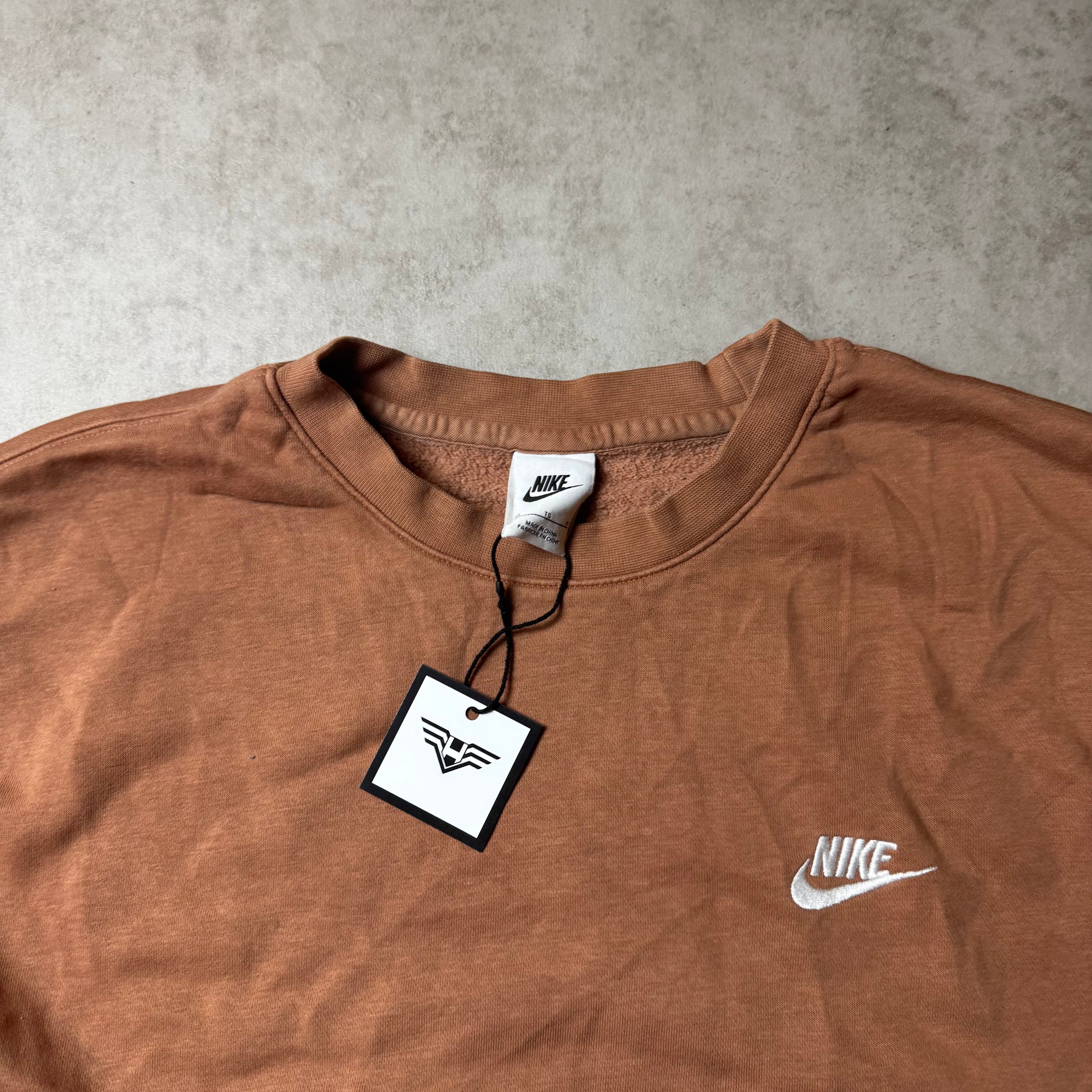 Brown Nike Sweatshirt - XL