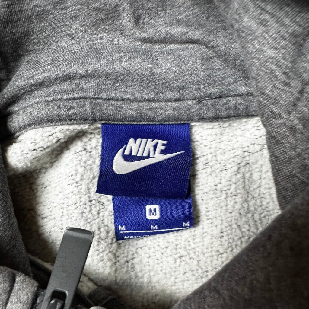 Gray Nike Zip Up Hoodie - M
