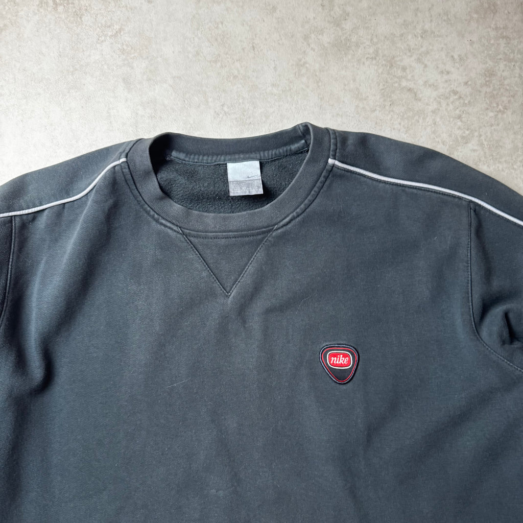 Dark Gray Nike Vintage Sweatshirt - L
