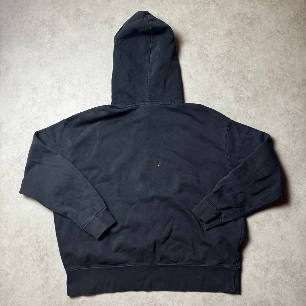 Black Boxy Nike Hoodie - L