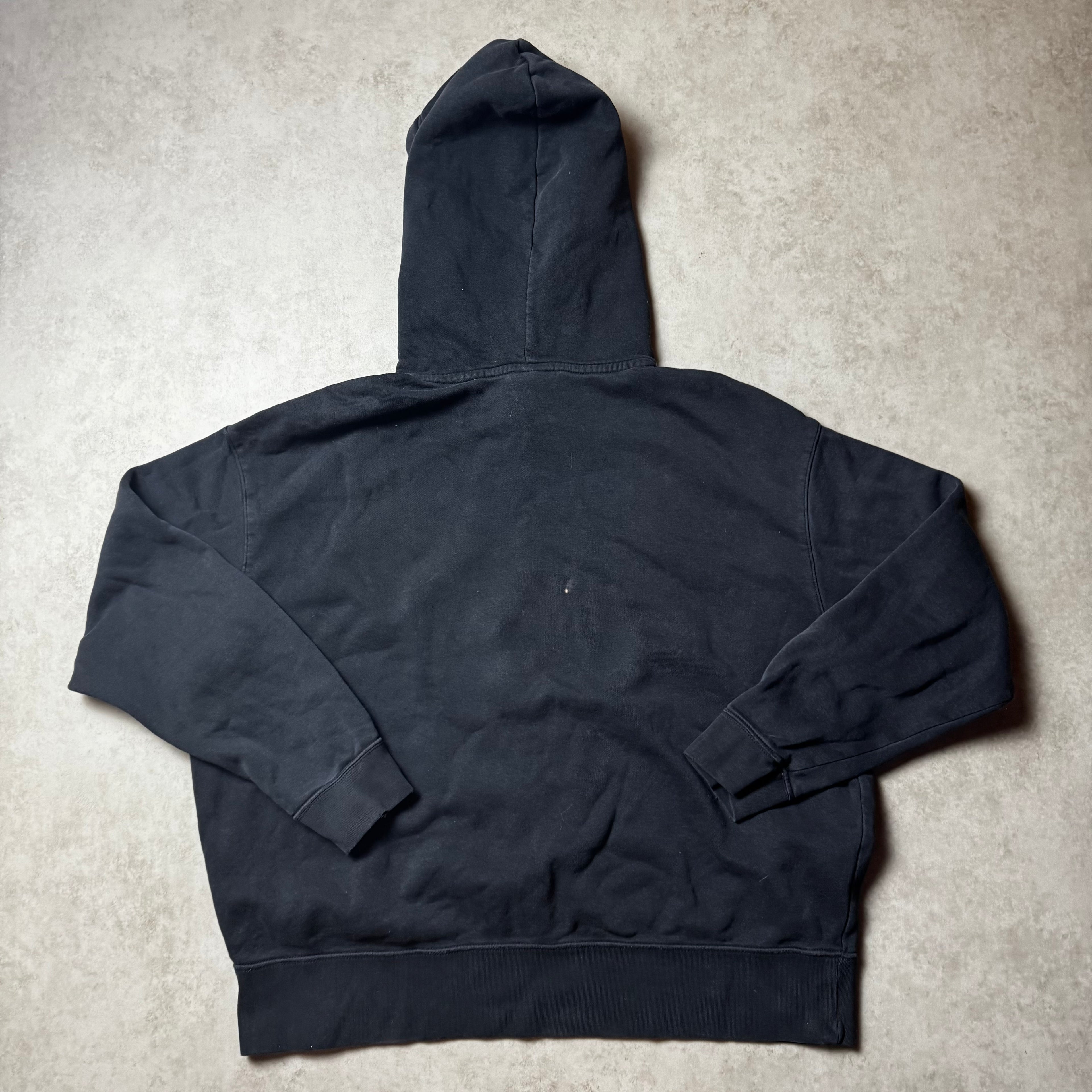 Black Boxy Nike Hoodie - L