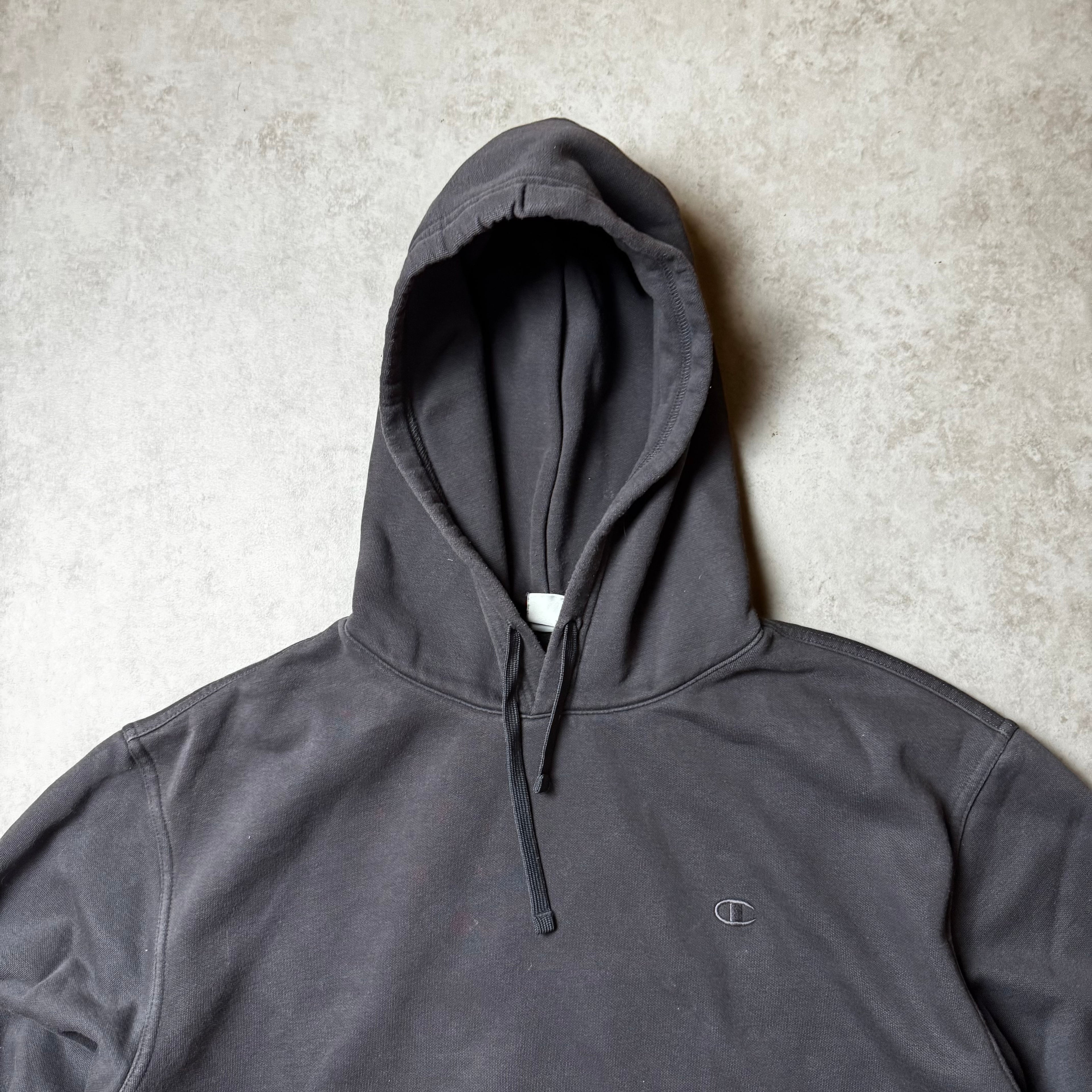 Dark Gray Champion Hoodie - L