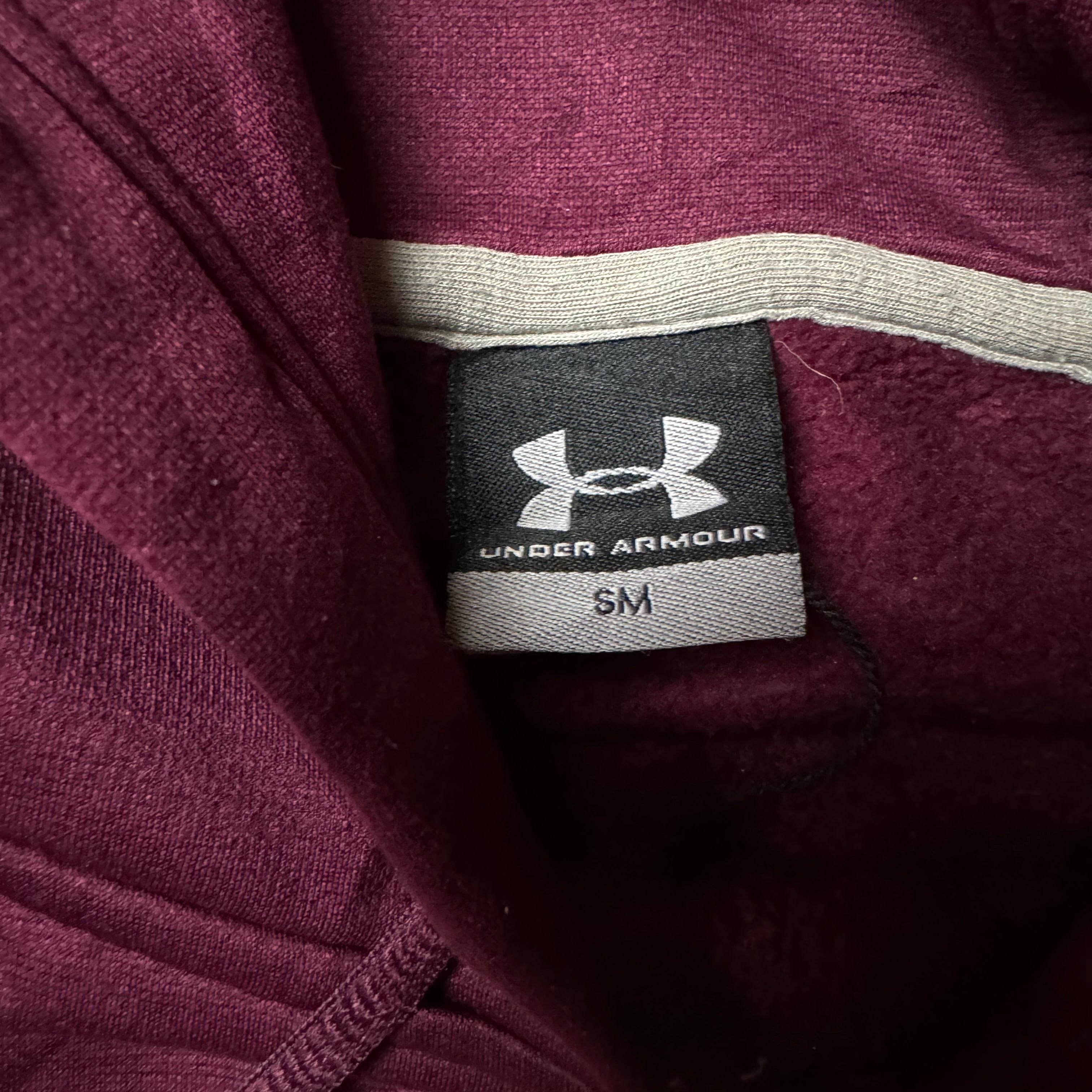 Purple Under Armour Michigan Hoodie - Size SM