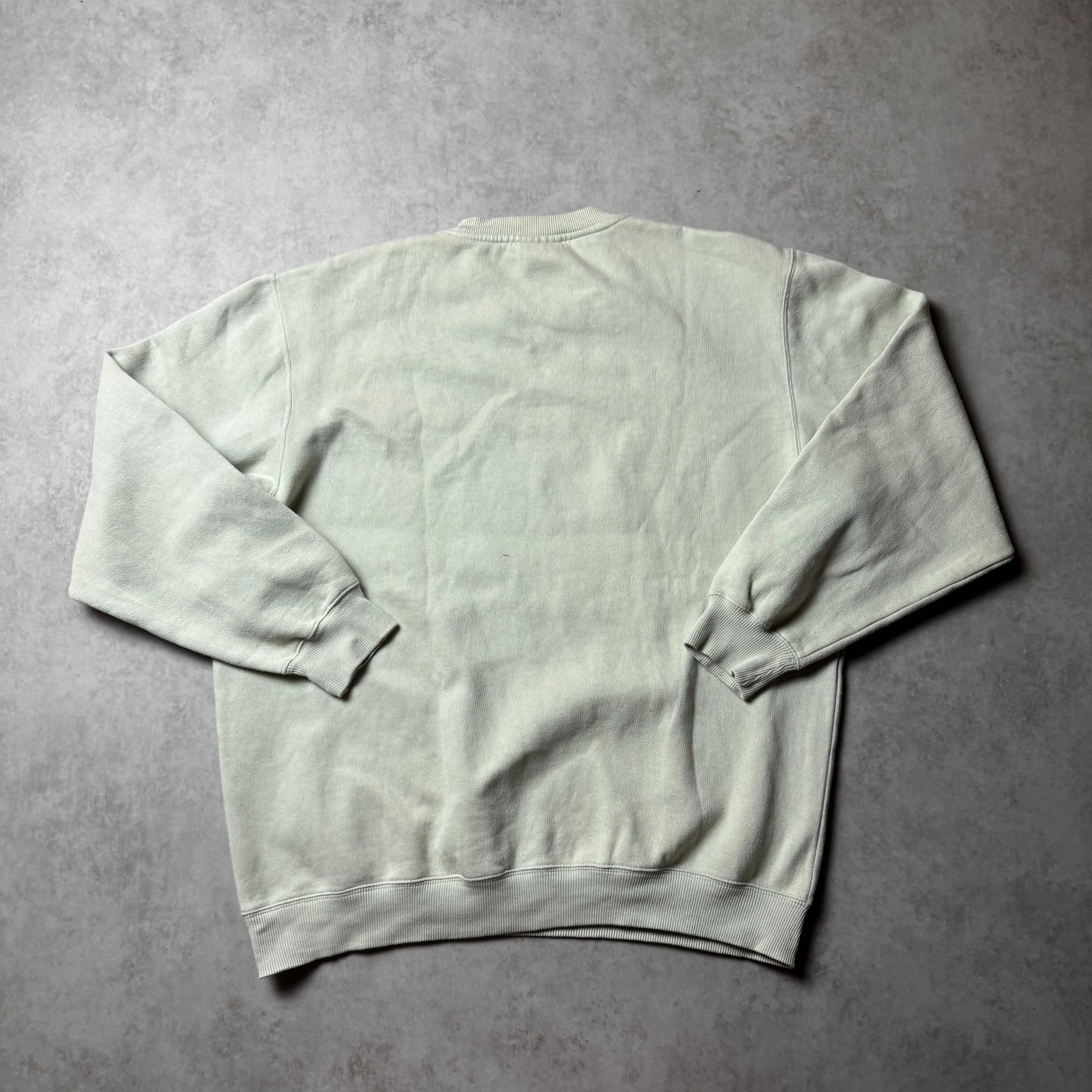 Beige Adidas Vintage Sweatshirt - M