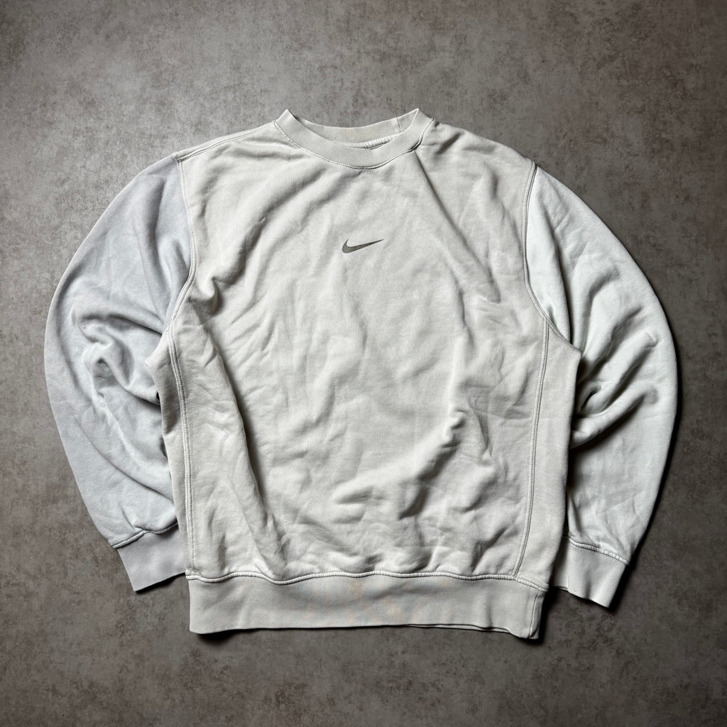 Beige Nike Vintage Sweatshirt - S