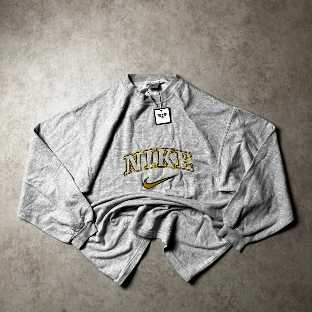 Gray Nike Sweatshirt - Size M