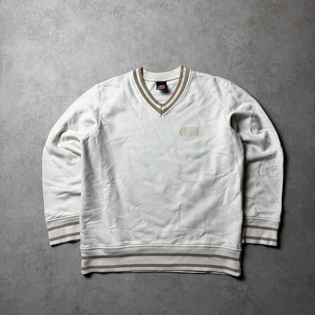 Beige Diesel Sweatshirt - S