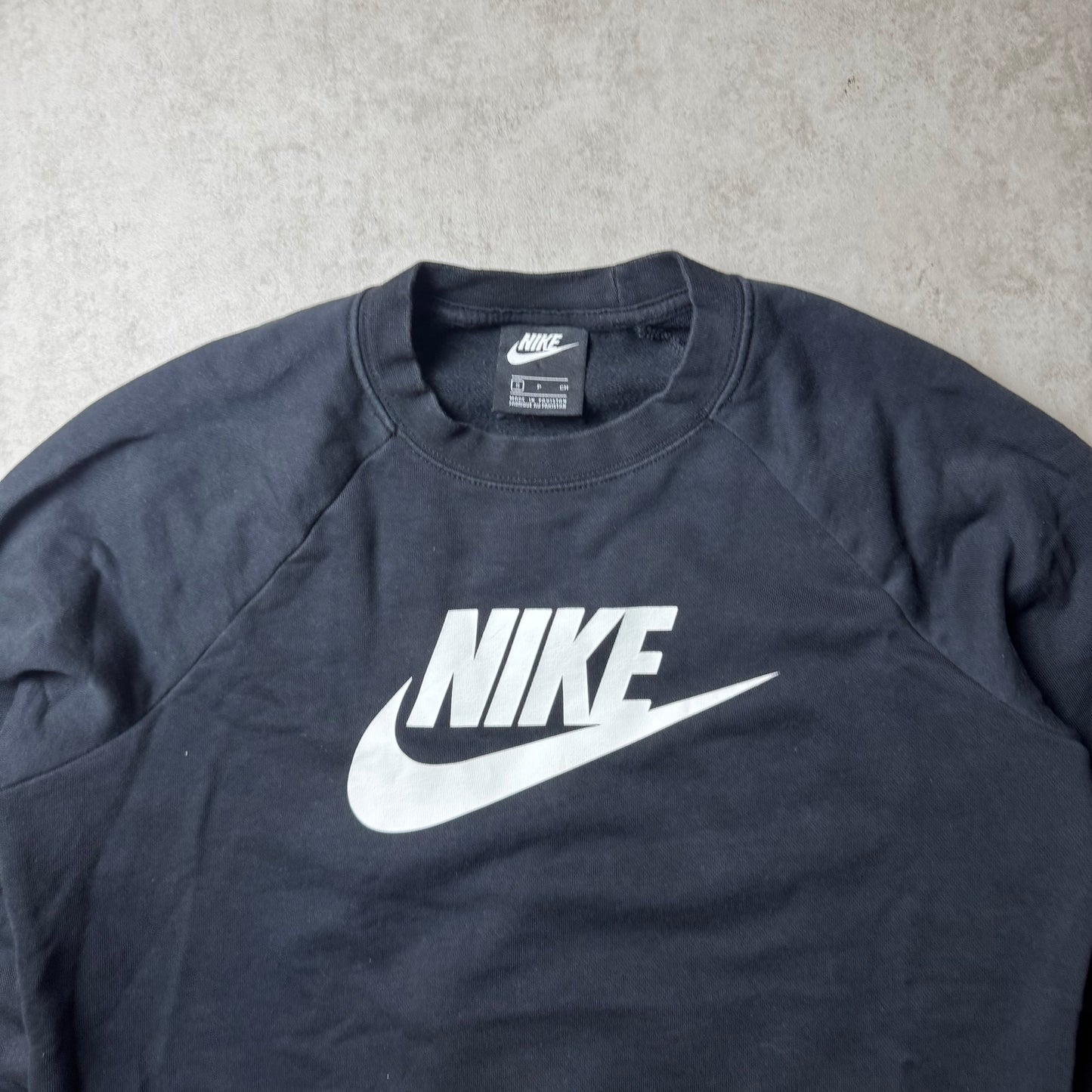 Black Nike Printed Sweatshirt - S