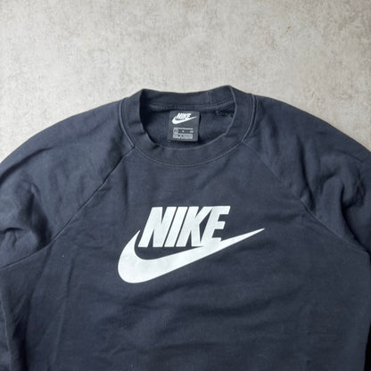 Black Nike Printed Sweatshirt - S
