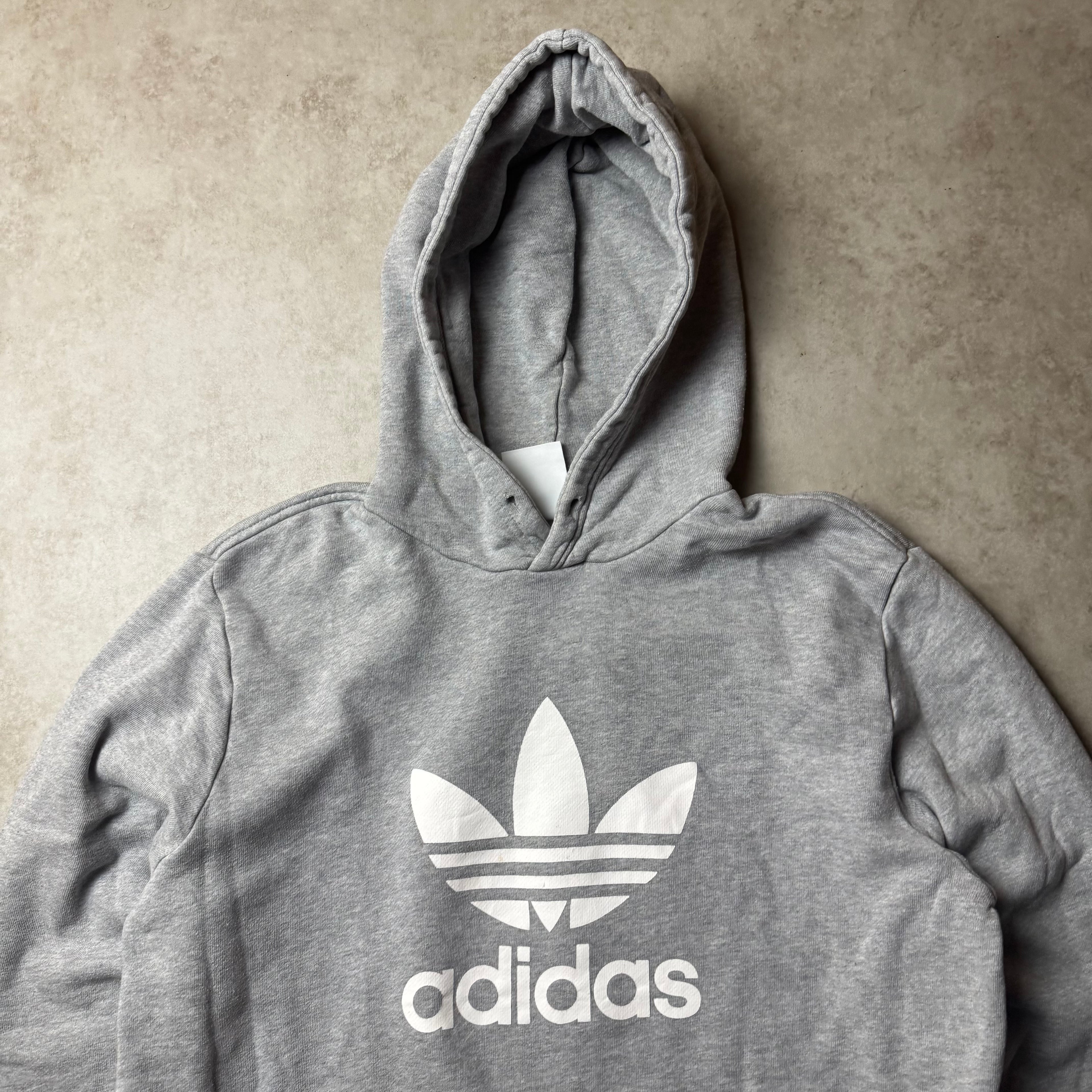 Gray Adidas Hoodie - L