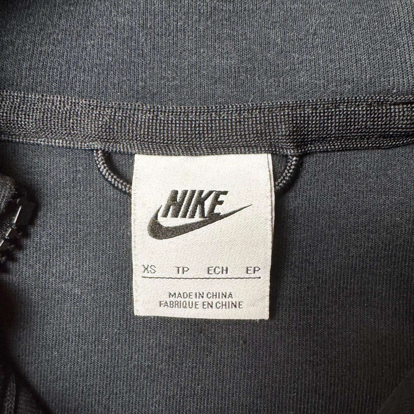 Black Nike Tech Fleece Hoodie - XS