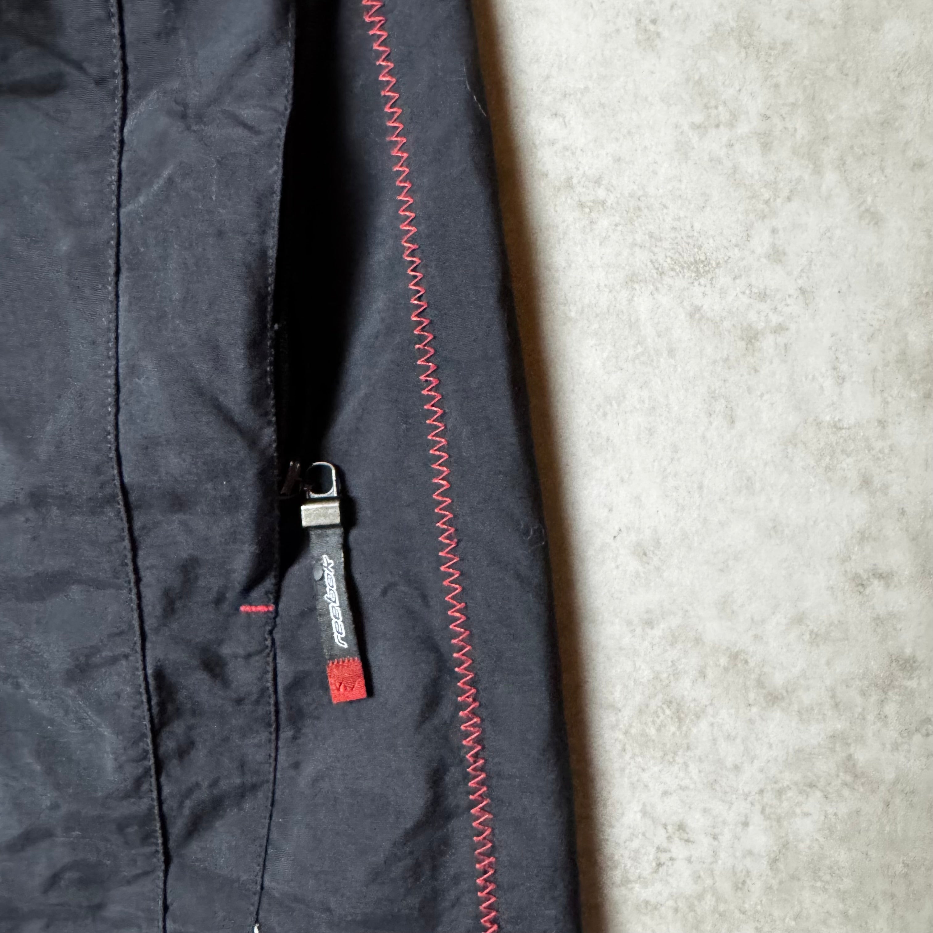 Black Reebok Vintage Baggy Trackpants - XL