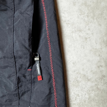 Black Reebok Vintage Baggy Trackpants - XL