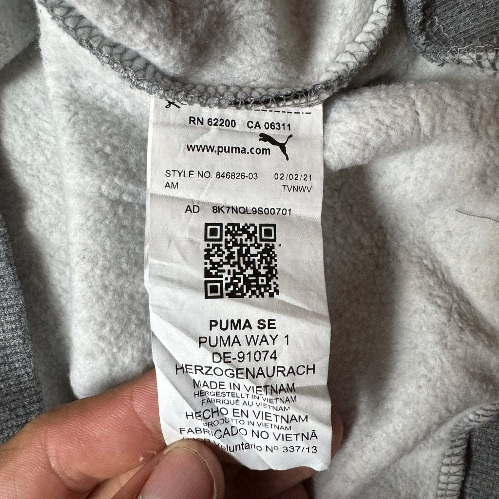 Gray Puma Hoodie - Size S