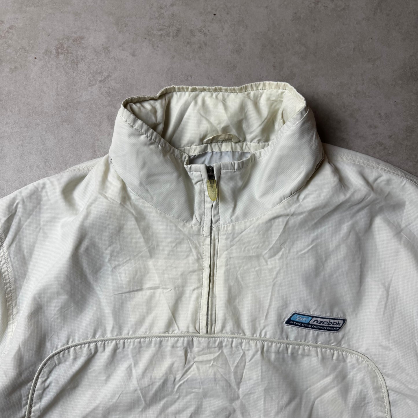Beige Reebok Vintage Windbreaker - L