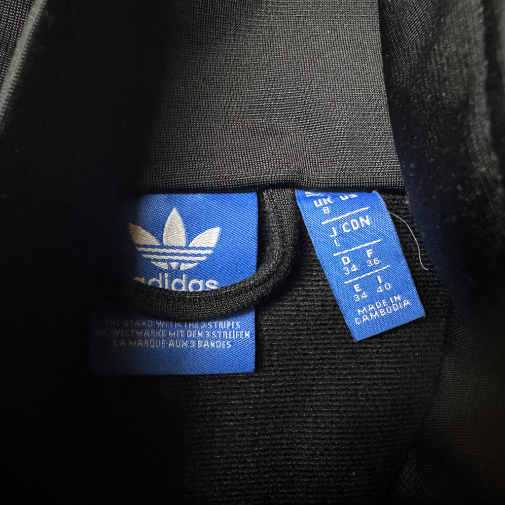 Black Adidas Zip Up Hoodie - M (XS)