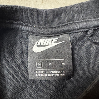 Black Nike Cropped Sweatshirt - M