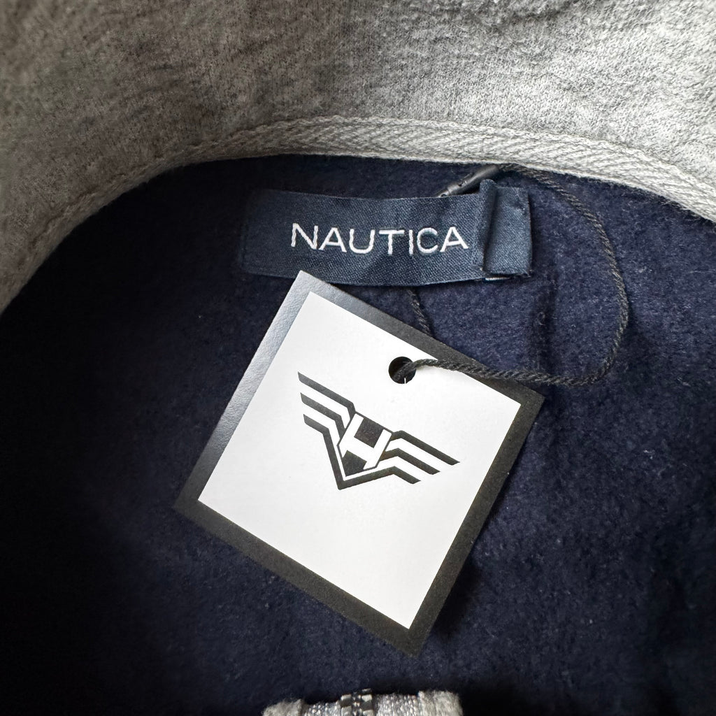 Dark Blue Nautica Quarter Zip - Size L