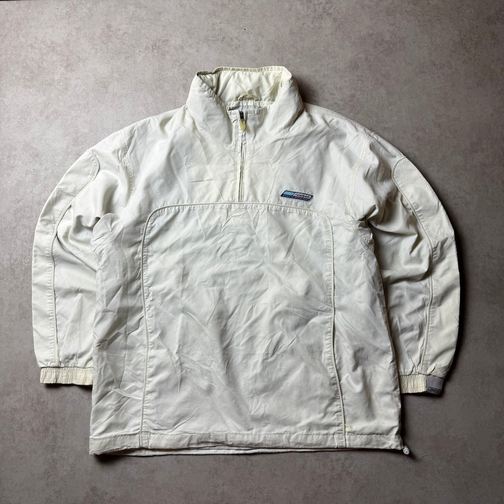Beige Reebok Vintage Windbreaker - L