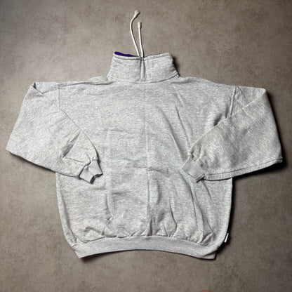 Gray Vintage Cropped New Balance Sweatshirt - XXL (M)